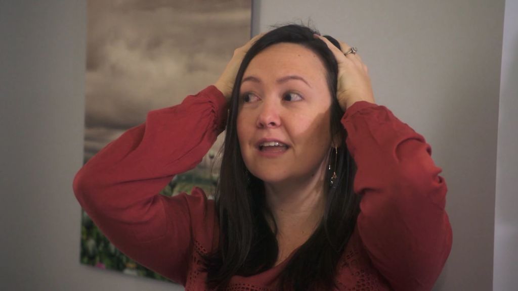 Karen, sorprendida con el resultado de la reforma