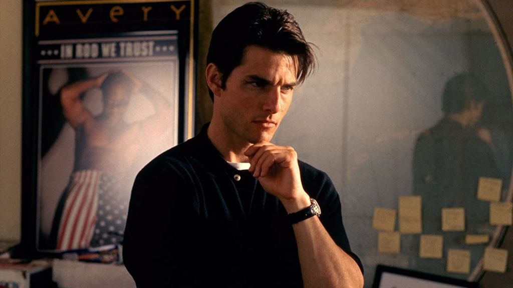 Tom Cruise en 'Jerry Maguire'