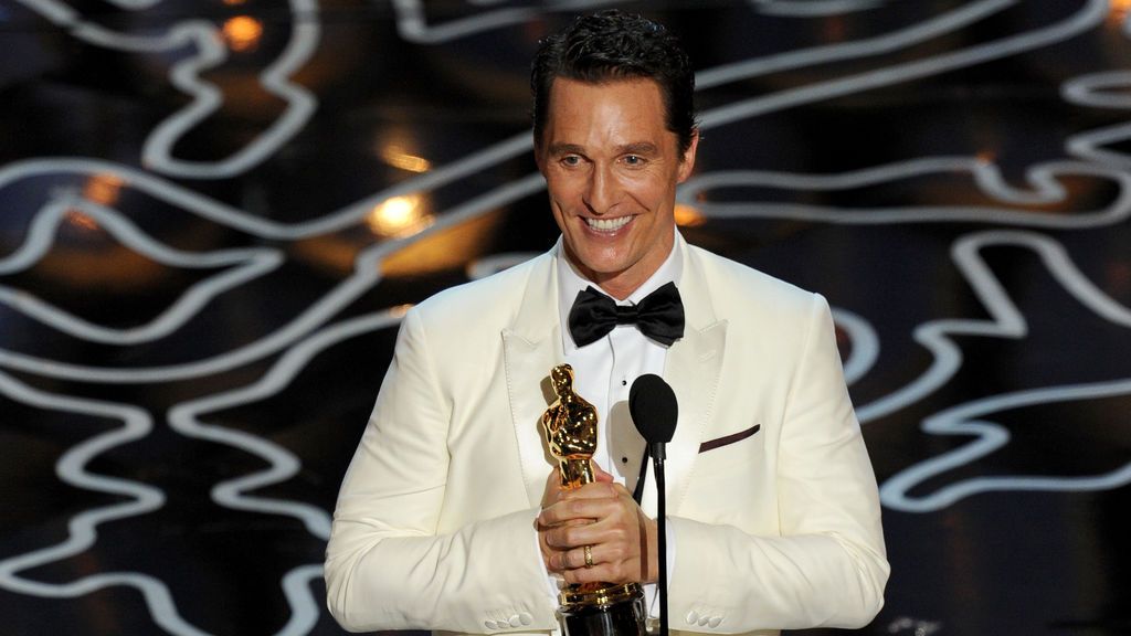 Matthew McConaughey en los Oscars