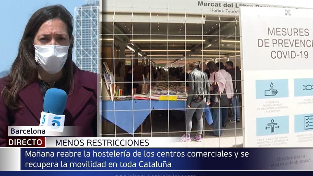 Cataluña alivia sus restricciones: libertad de movimientos y vuelta a las clases presenciales en bachillerato