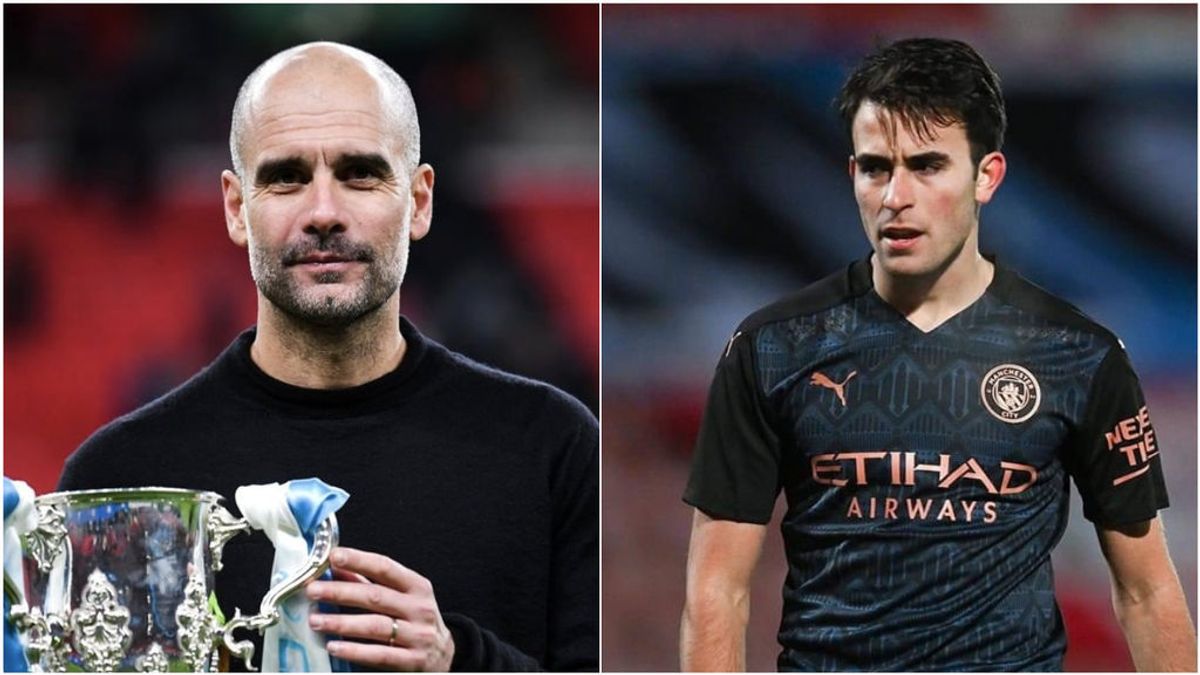 Guardiola ya coloca a Eric García en el Barcelona: "Creo que va a fichar por el Barça” Guardiola ya coloca a Eric García en el Barcelona: "Creo que va a fichar por el Barça”