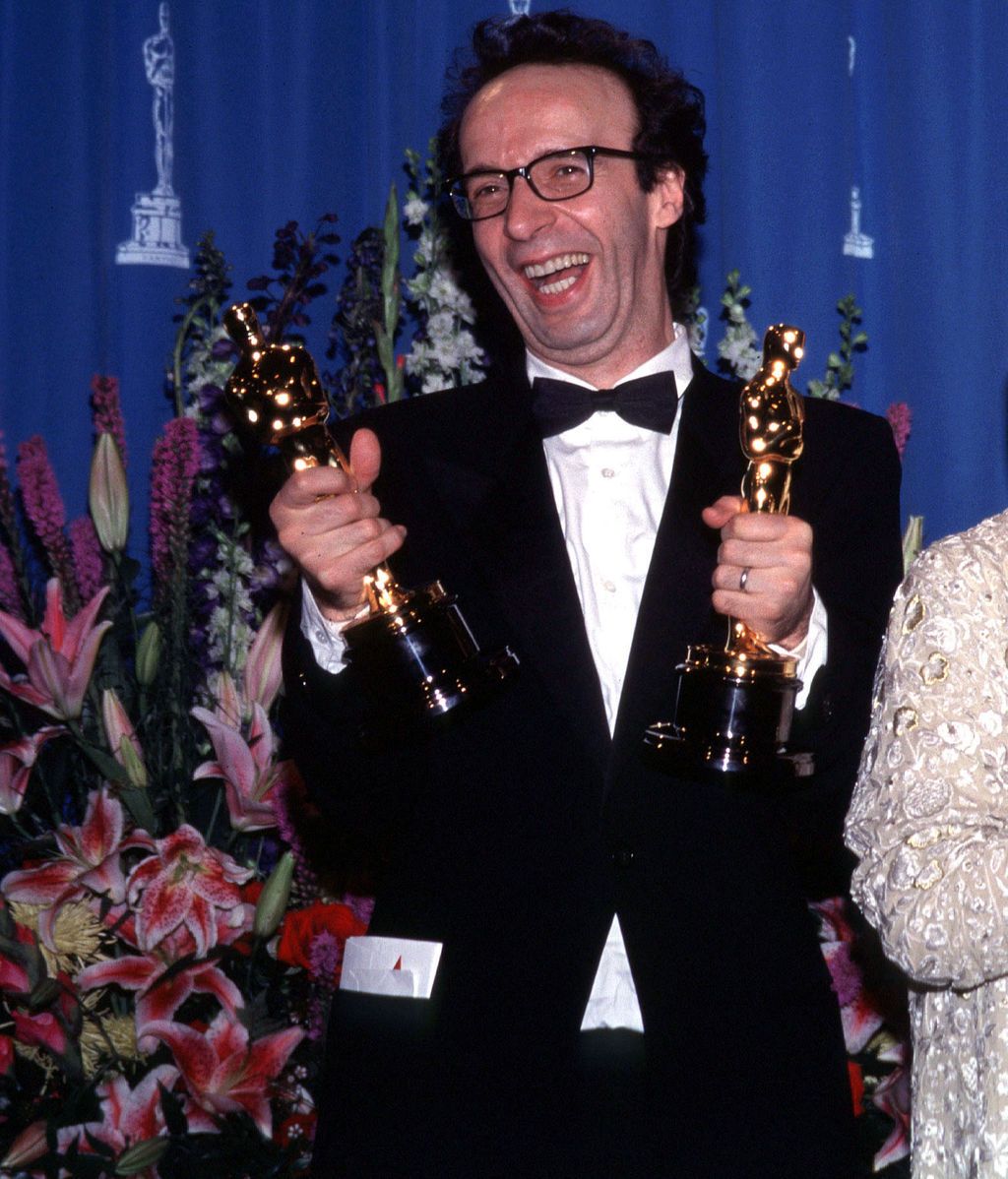 Roberto Benigni en los Oscars