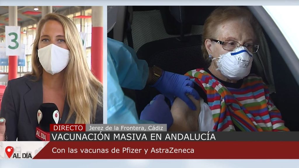 Vacunación masiva en Andalucía contra el coronavirus: casi 700 000 personas han recibido ya las dos dosis