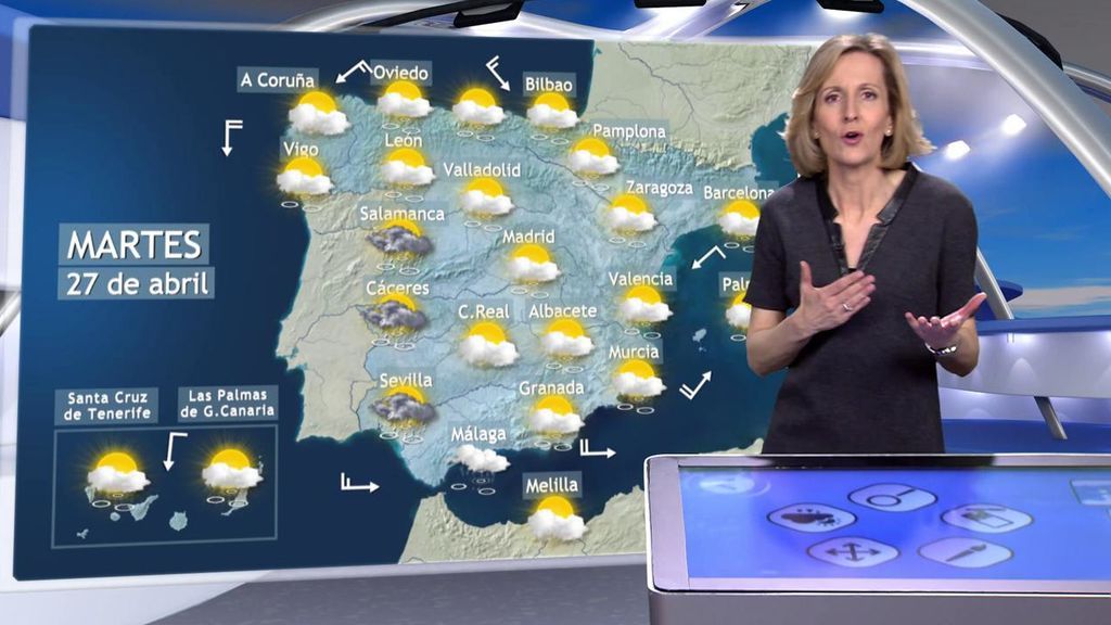 Las tormentas no han dicho la última palabra: así se van a repartir a lo largo del martes