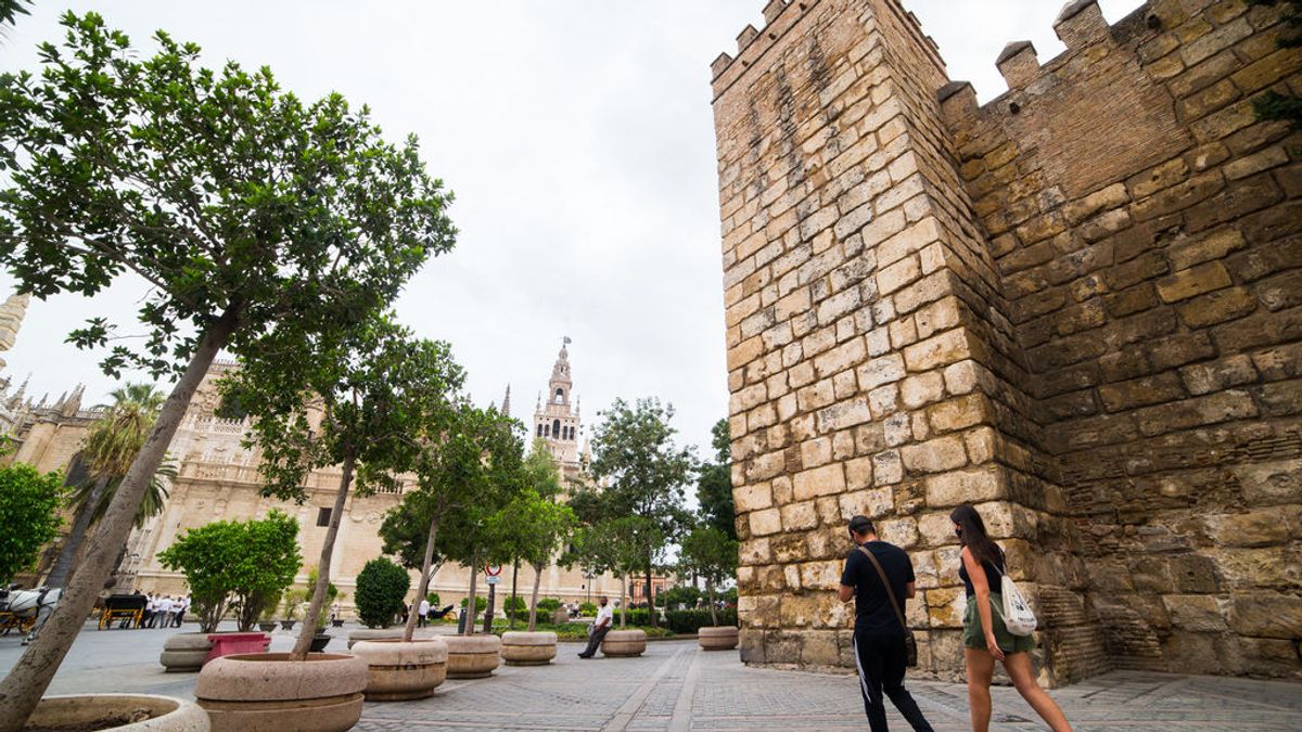 Turistas en Sevilla Turistas en Sevilla