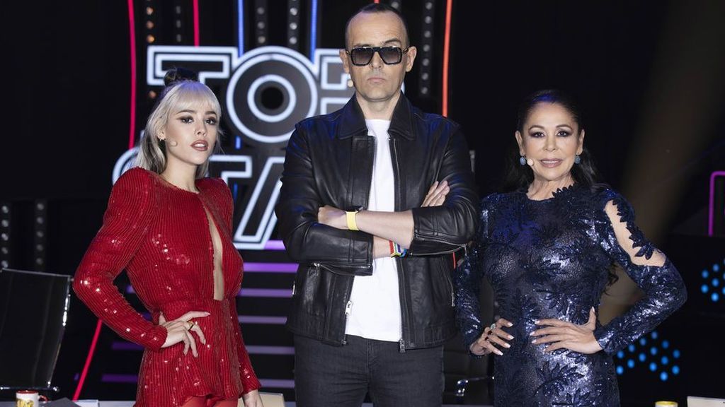 Danna Paola, Isabel Pantoja y Risto Mejide hablan de ‘Top Star. ¿Cuánto vale tu voz?’