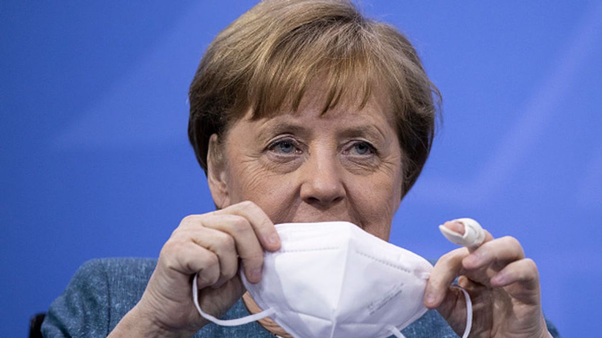 Merkel habla de regreso de libertades para vacunados y curados Merkel habla de regreso de libertades para vacunados y curados