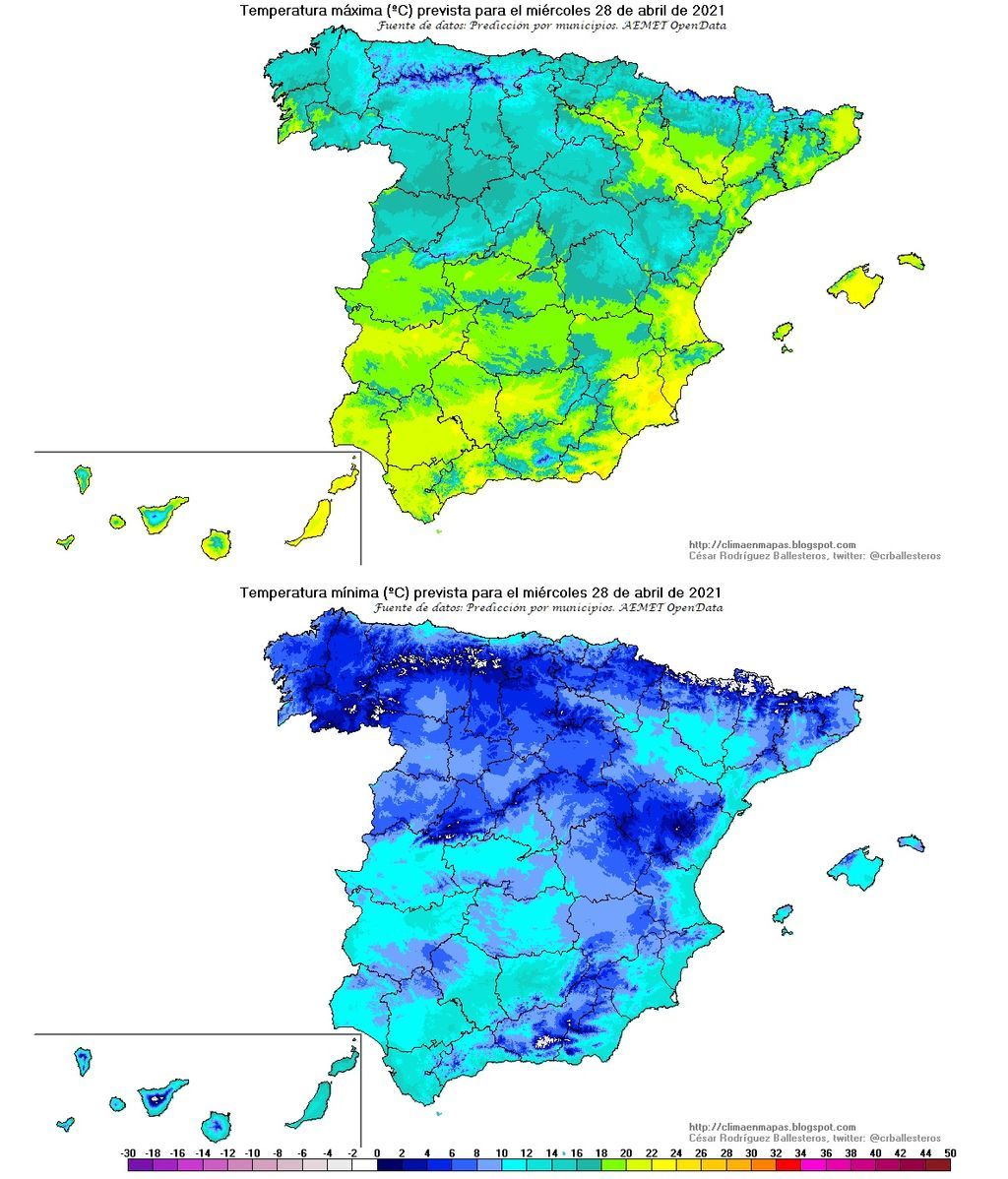 temperautaemiercoles