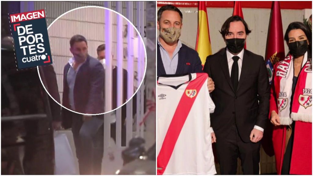 El gesto de Santiago Abascal al abandonar el Estado de Vallecas en medio de toda la polémica