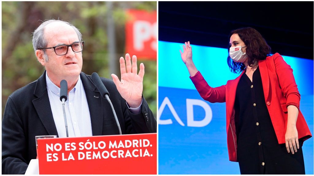 Ayuso reta al PSOE para que le de su apoyo "si no quieren que esté Vox" y Gabilondo contesta: "Ni usted ni Vox"