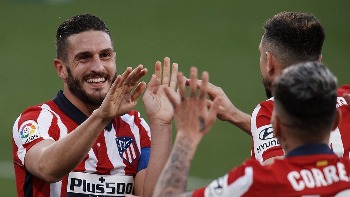 Koke motiva al vestuario y la afición en un audio filtrado: "Somos el puto Atleti, nunca vamos a ganar nada fácil"