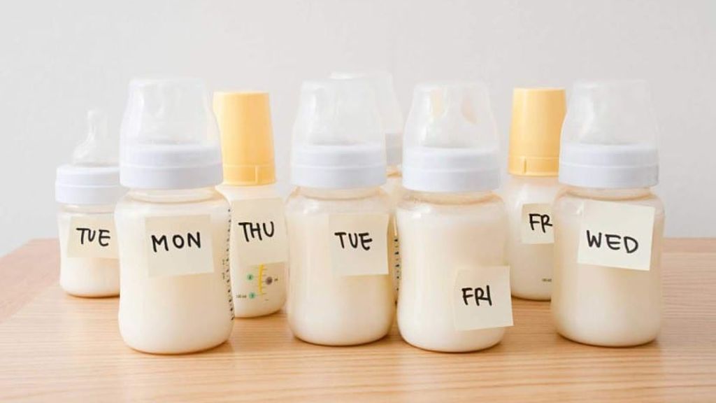 Para conservar la leche materna habrá que hacerlo según se extrae.