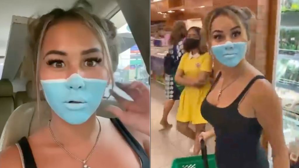 Dos influencers podrían ser deportados por entrar a un supermercado sin mascarilla: "Prometemos no volver a hacerlo"