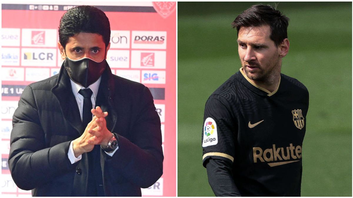 Al Khelaifi va a intentar hasta el final el fichaje de Messi. Al Khelaifi va a intentar hasta el final el fichaje de Messi.