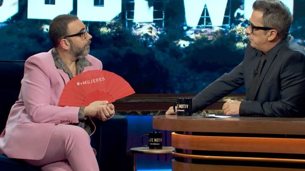 Bob Pop con Andreu Buenafuente en 'Late Motiv'