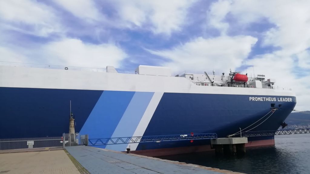 Brote de covid en un barco confinado en el puerto de Vigo con cinco  positivos  a bordo