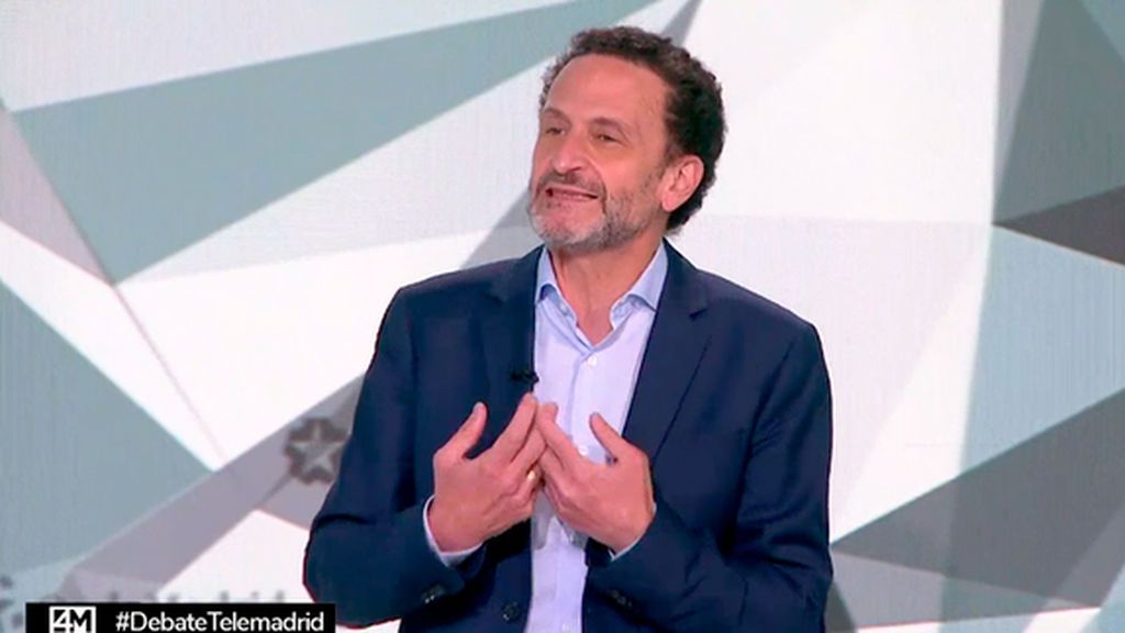 Edmundo Bal en el debate del 4M