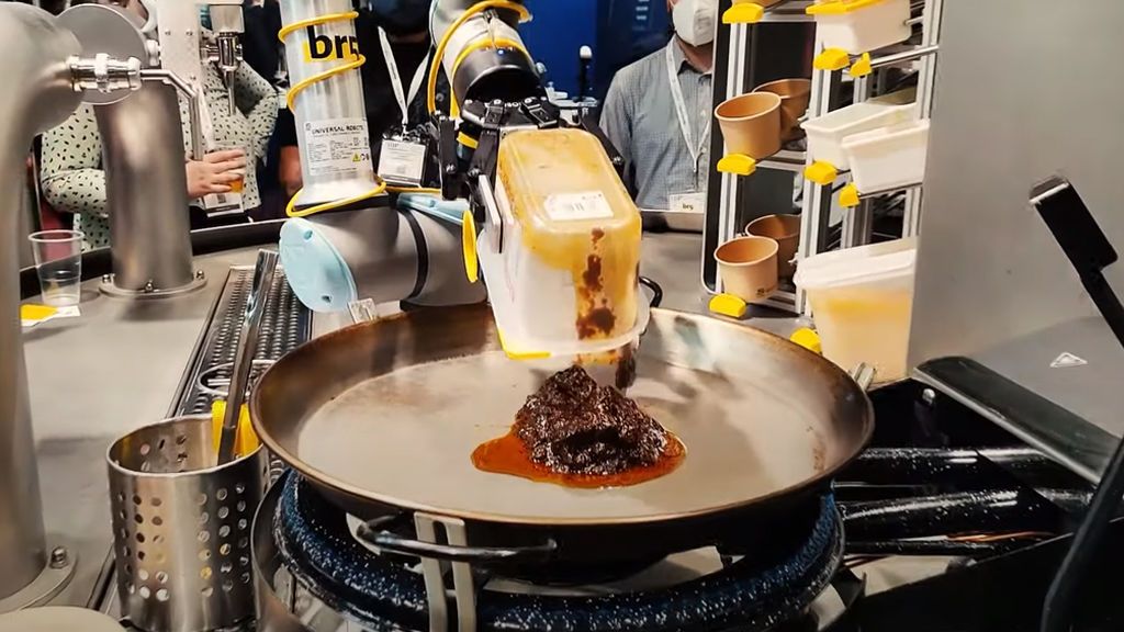 El robot que hace paellas