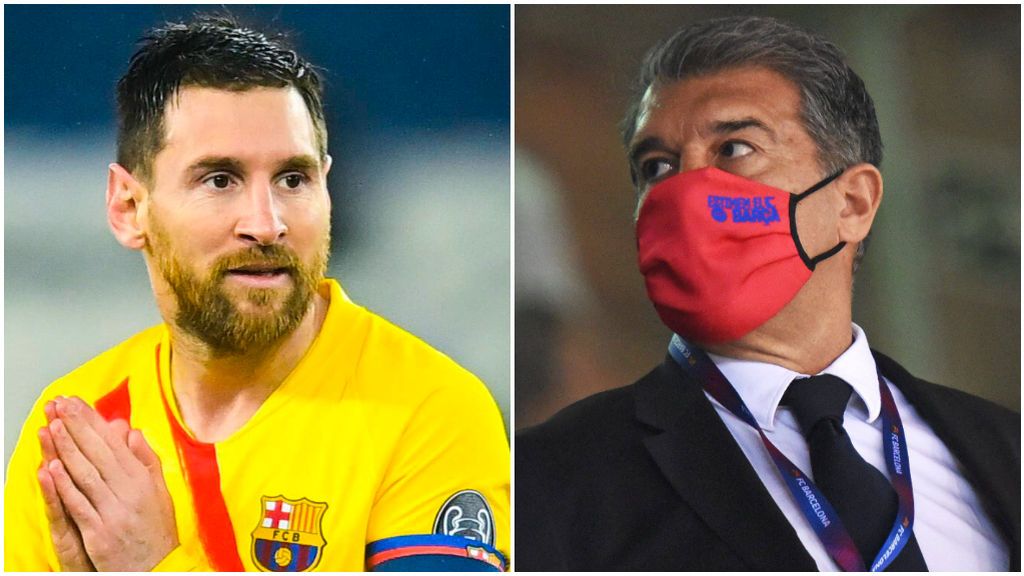 Messi ve con buenos ojos la oferta inicial de Laporta.