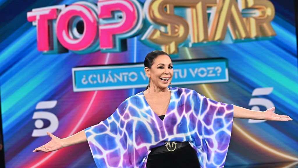 Isabel Pantoja, en la presentación de 'Top Star'