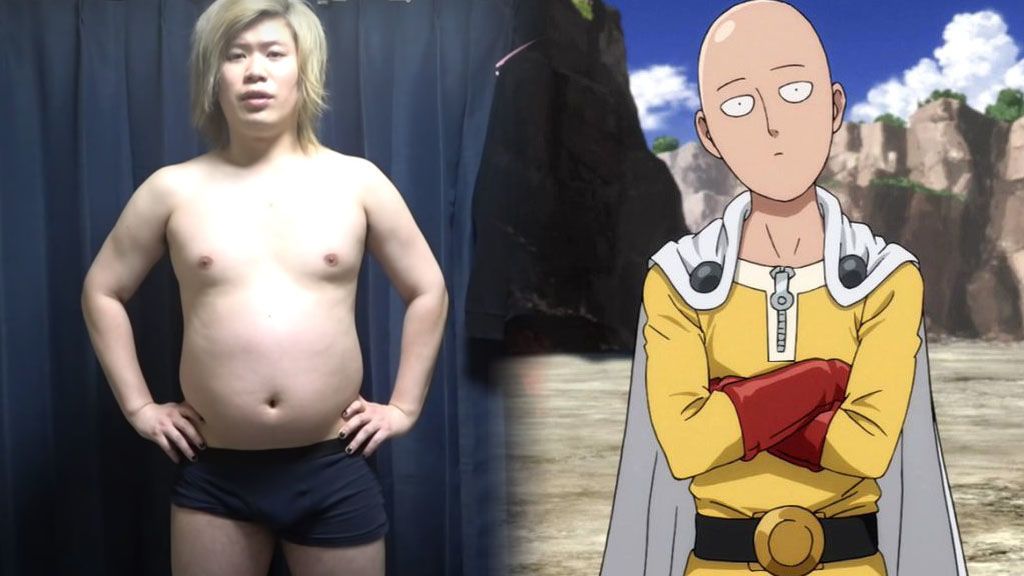 La increíble transformación física de un joven que siguió la dieta de un personaje de anime