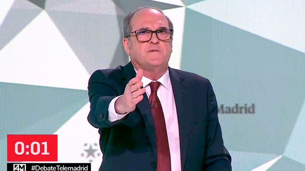 Ángel Gabilondo en el debate del 4M