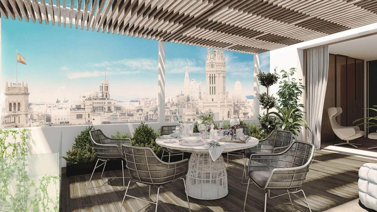 Se vende el ático más caro de Madrid: 14,6 millones repartidos en 750 metros, tres terrazas y piscina privada Se vende el ático más caro de Madrid: 14,6 millones repartidos en 750 metros, tres terrazas y piscina privada
