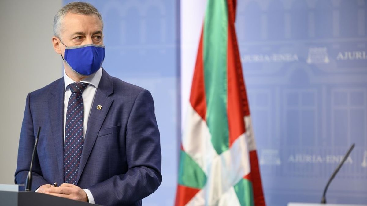 Urkullu rechaza un estado de alarma a la carta porque "la pandemia es global" Urkullu rechaza un estado de alarma a la carta porque "la pandemia es global"
