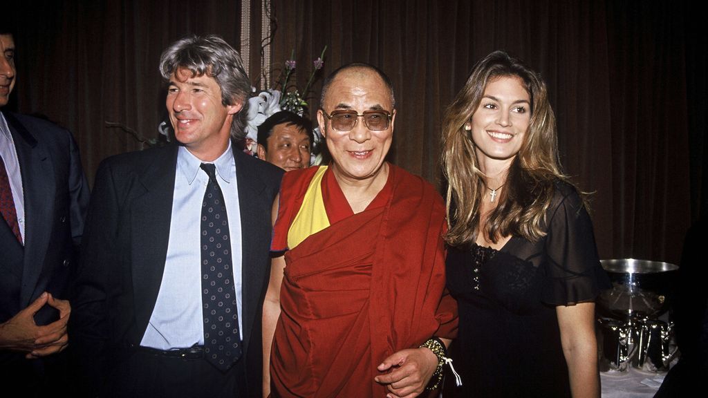 Richard Gere siempre ha estado muy unido al Dalai Lama.
