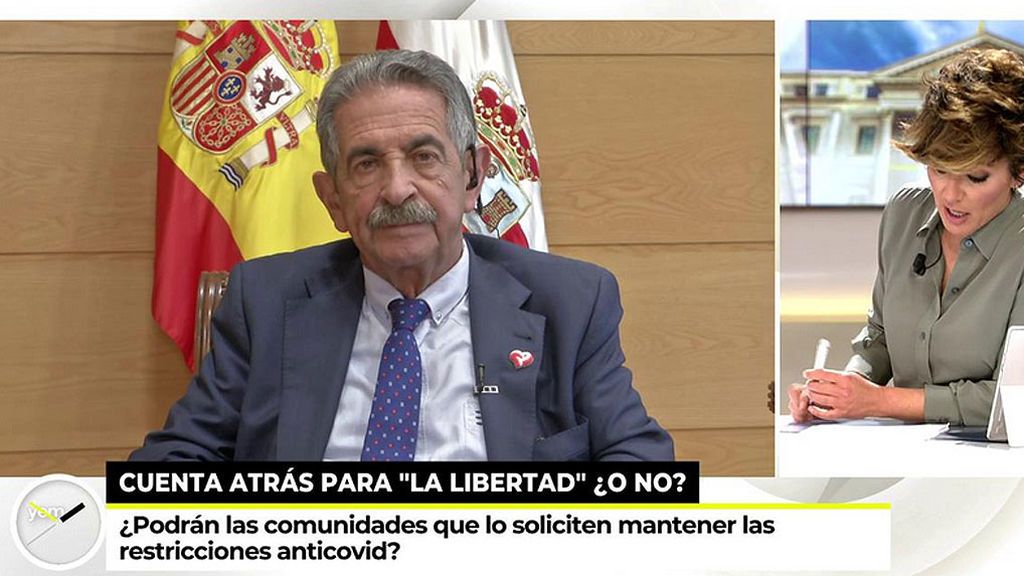 Miguel Ángel Revilla, sobre las amenazas a miembros del Gobierno: “Más que las cartas me preocupa el clima de crispación”