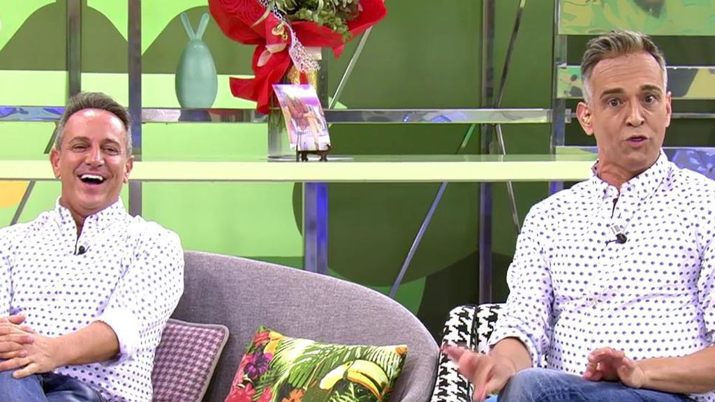 Víctor Sandoval y su doble