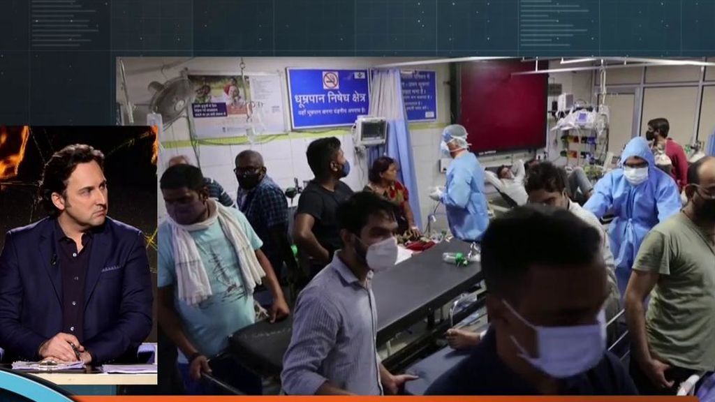 Miedo ante la nueva cepa de covid en La India: "Mueren en horas, hay muchos niños en la UCI y hay vacunados graves"