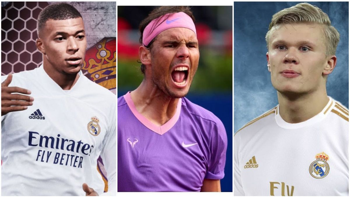 Rafa Nadal se moja sobre Mbappé o Haaland: ¿a quién ficharía para el Real Madrid? Rafa Nadal se moja sobre Mbappé o Haaland: ¿a quién ficharía para el Real Madrid?