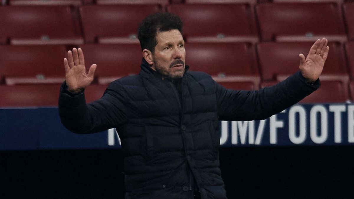 Simeone tiene a cinco partidos ganar la Liga con el Atlético.