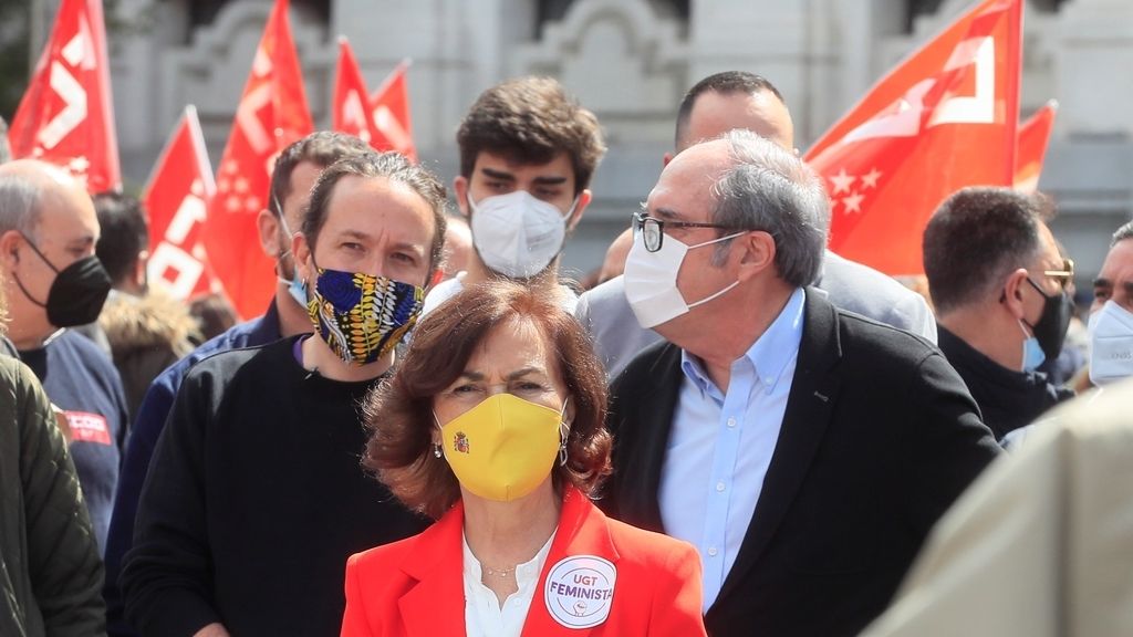 Arranca manifestación del 1 de Mayo, la primera en la calle desde la pandemia