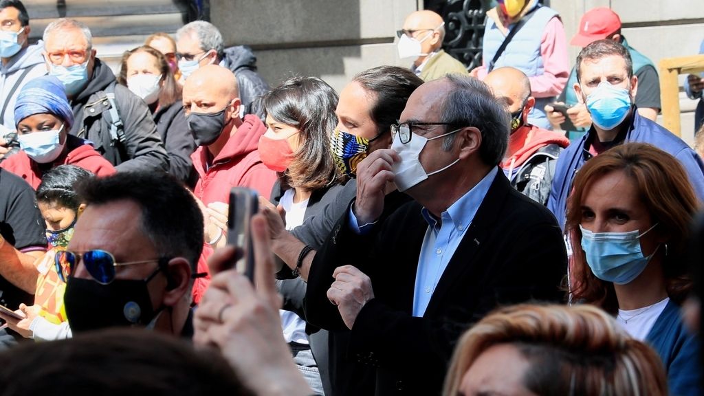 Arranca manifestación del 1 de Mayo, la primera en la calle desde la pandemia
