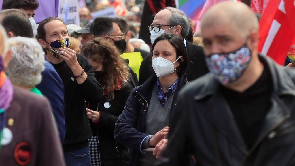 Arranca manifestación del 1 de Mayo, la primera en la calle desde la pandemia