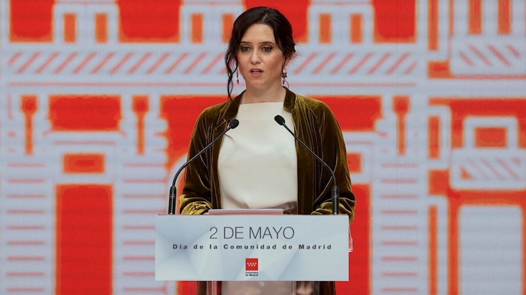 Ayuso llama el Dos de Mayo a "renovar la concordia" en un discurso institucional con alusiones a la "libertad" Ayuso llama el Dos de Mayo a "renovar la concordia" en un discurso institucional con alusiones a la "libertad"