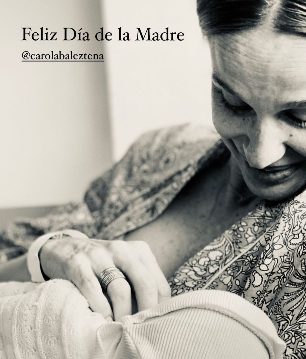 Carola Baleztena y su hija Juana