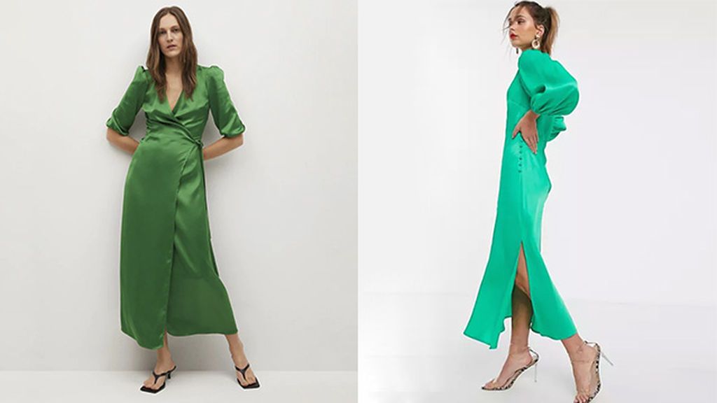 Vestidos de Mango y Asos