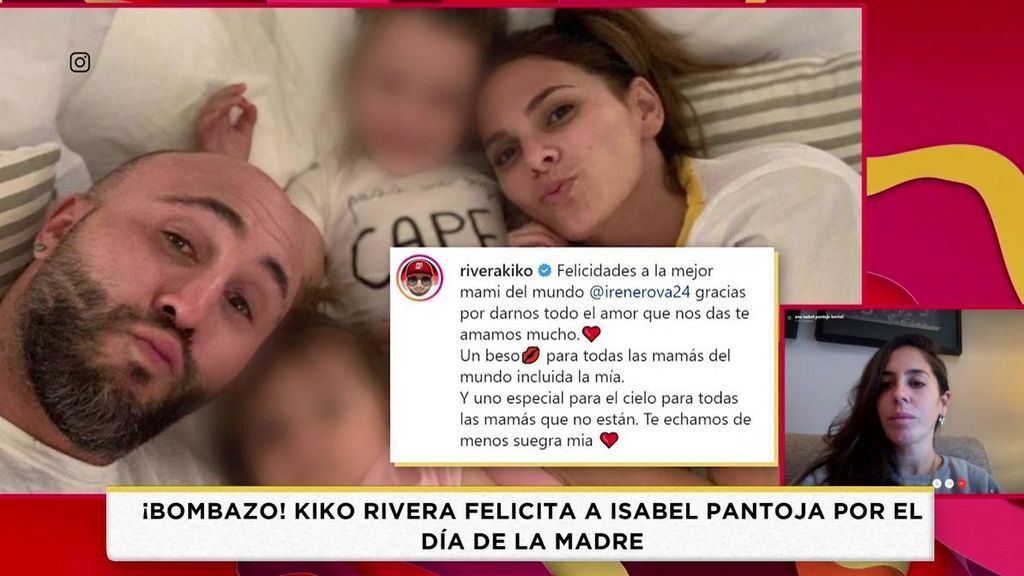 La felicitación de Kiko Rivera a su madre