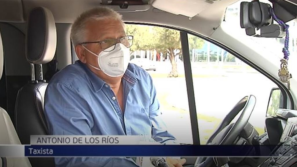 Antonio, el taxista que recorre miles de kilómetros para salvar vidas
