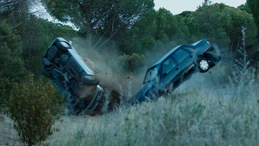 El accidente de coche de Caronte y Natalia