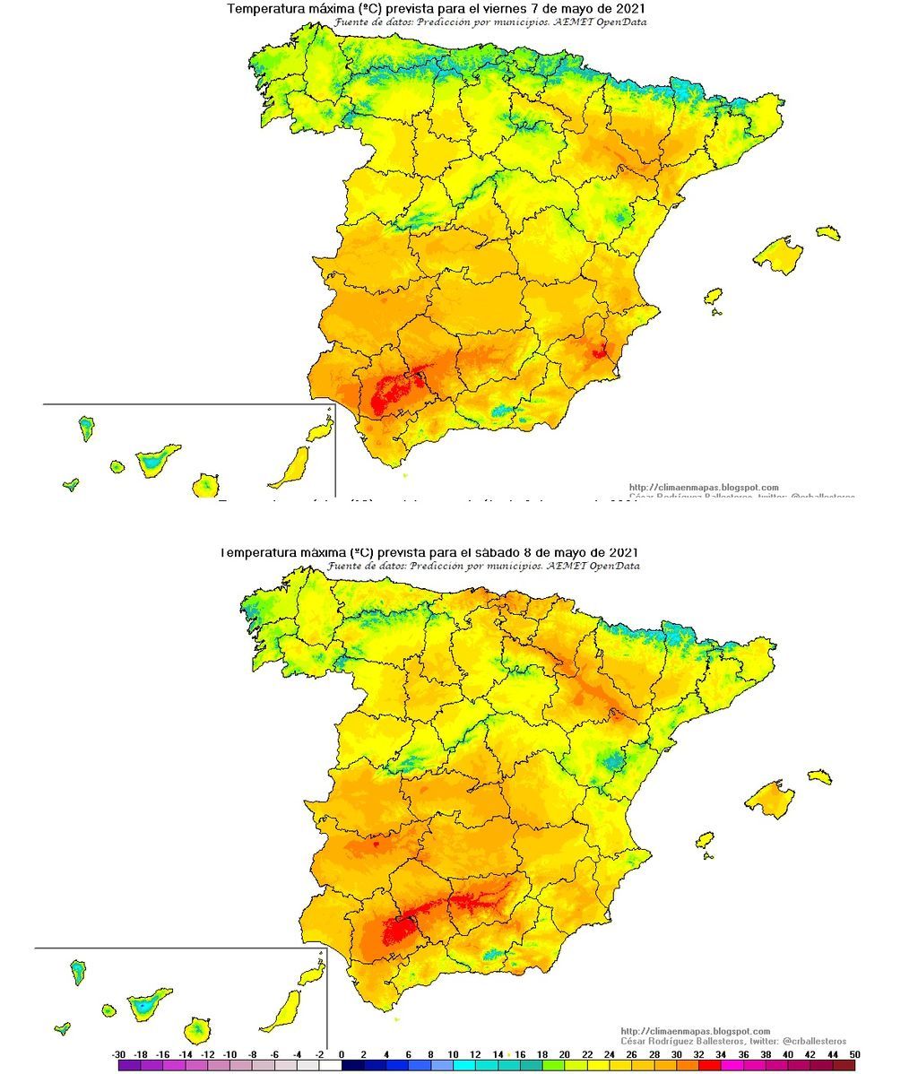 temperatuasmaximas viernessabado