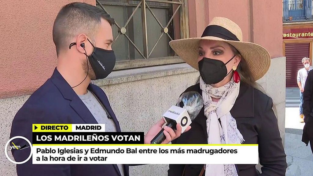 María José Cantudo, antes de votar el 4M en Madrid: “Los teatros los llenos con todas las ideologías, soy de los honestos”