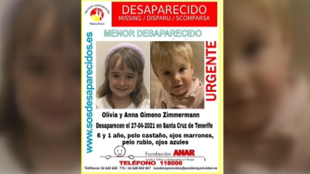 Detalles de la desaparición de las niñas de Tenerife