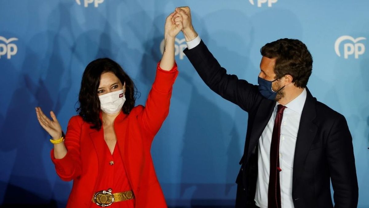Últimas noticias sobre las elecciones de Madrid: Ayuso arrasa y batacazo del PSOE con el 50% escrutado