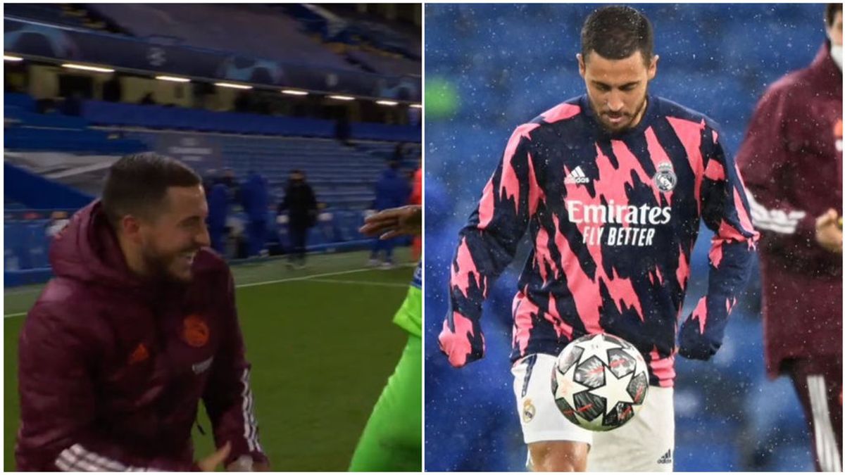 La imagen de Hazard que enfada al madridismo: de risas con sus ex compañeros tras caer eliminado La imagen de Hazard que enfada al madridismo: de risas con sus ex compañeros tras caer eliminado