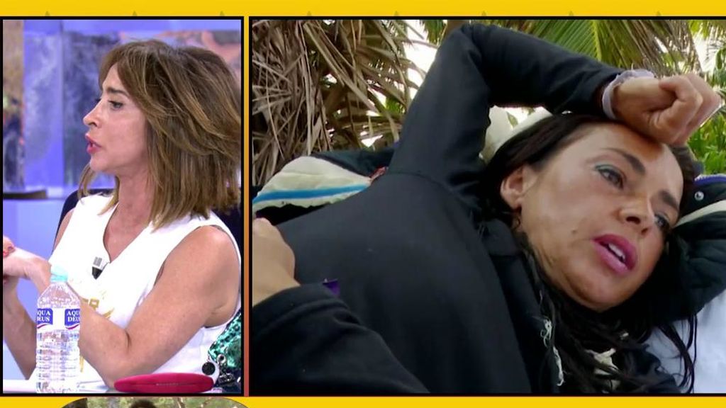 María Patiño: "Pase lo que pase a mí nadie me va a demostrar que Olga ha estado fuera de tiesto, la voy a seguir apoyando"