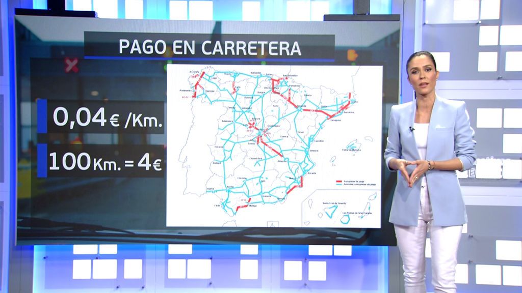 Peajes en carretera: sería necesario pagar 4 euros por cada 100 kilómetros para cumplir los mínimos que pide Bruselas